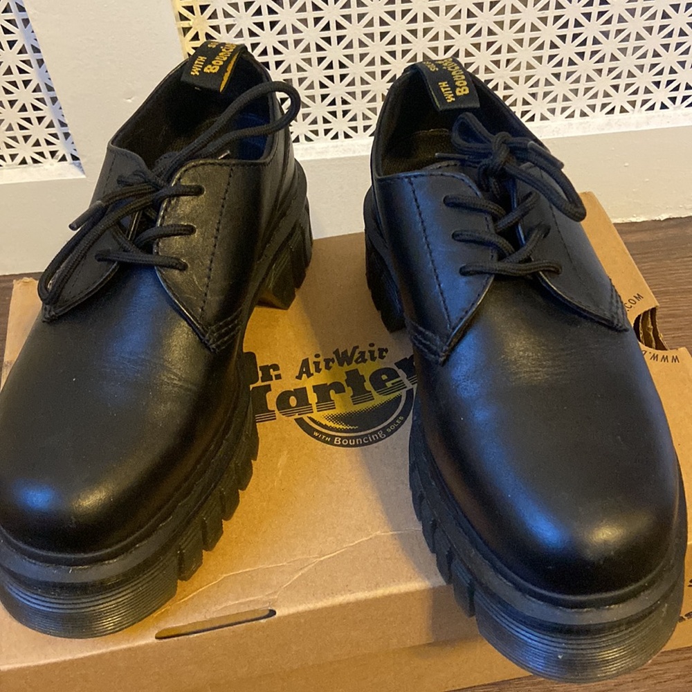 Dr. Martens Chunky Black Lace up Oxford